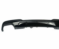 Load image into Gallery viewer, Rear Diffuser - Twin Exit - Fits BMW F10 F11 - 5 Series -  Gloss Black
