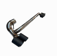 Load image into Gallery viewer, Exhaust Tips -  Bumper Diffuser - Fits BMW F30 F31 3 Series - Quad Exit - STM STYLING 
