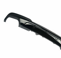 Load image into Gallery viewer, Rear Diffuser - Twin Exit - Fits BMW F10 F11 - 5 Series -  Gloss Black
