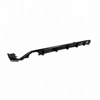 Load image into Gallery viewer, A glossy black automotive body trim piece, likely a front splitter or lower grille trim, shown on a plain white background.
