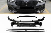 Load image into Gallery viewer, Full Body Kit - Fits BMW 5 Series G30 - MP Style- Gloss Black Lci - STM STYLING 
