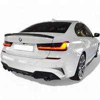 Load image into Gallery viewer, Carbon style BMW 4 Series F32 F33 F36 M Performance rear diffuser quad  ABS
