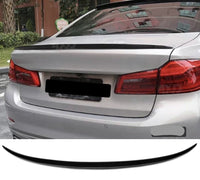 Load image into Gallery viewer, GLOSS BLACK M PERFORMANCE REAR BOOT SPOILER FOR BMW G30 5 SERIES M LIP SLIM

