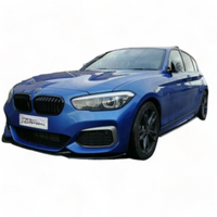 Load image into Gallery viewer, Gloss black BMW 1 Series F20 F21 Side skirt extensions lip blades spoiler ABS
