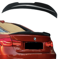 Load image into Gallery viewer, Gloss black BMW 3 Series F30 F80 PSM Style Boot Spoiler
