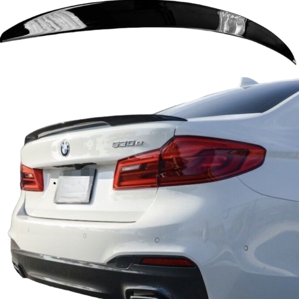 Car Boot Spoiler - M Performance - Fits BMW G30 5 Series - ABS - Gloss Black