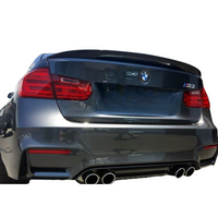 Load image into Gallery viewer, Boot Spoiler - High Kick - Fits BMW F30 F80 3 Series - Gloss Black
