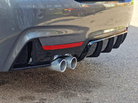 Load image into Gallery viewer, Rear Diffuser - Fits BMW F32 F33 F36 - 4 Series - M Performance - Gloss Black - STM STYLING 
