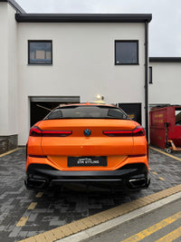 Load image into Gallery viewer, BMW X6 G06 AERO BODYKIT BODY KIT FRONT SPLITTER LIP REAR DIFFUSER SKIRT 19+ BK - STM STYLING 
