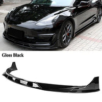 Load image into Gallery viewer, Tesla Model Y Aero Body kit Splitter Diffuser Spoiler Diffuser Gloss Black - STM STYLING 
