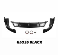 Load image into Gallery viewer, Gloss Black Rear Bumper Diffuser Side Cover For BMW G05 LCI X5 2023+ - STM STYLING 
