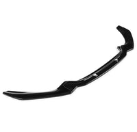 Load image into Gallery viewer, BMW 1 SERIES F20 F21 M SPORT LCI 2015-2019 GLOSS BLACK FRONT SPLITTER LIP - STM STYLING 
