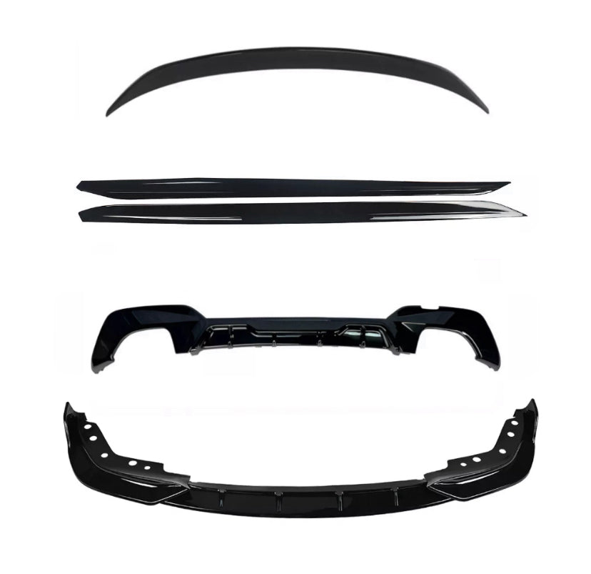 BMW 3 SERIES G20 SPLITTER SPOILER QUAD DIFFUSER BODY KIT BODYKIT - STM STYLING 