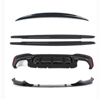 Load image into Gallery viewer, M PERFORMANCE BODYKIT BODY KIT FOR BMW 5 SERIES G30 PRE LCI MP DIFFUSER GLOSS BK
