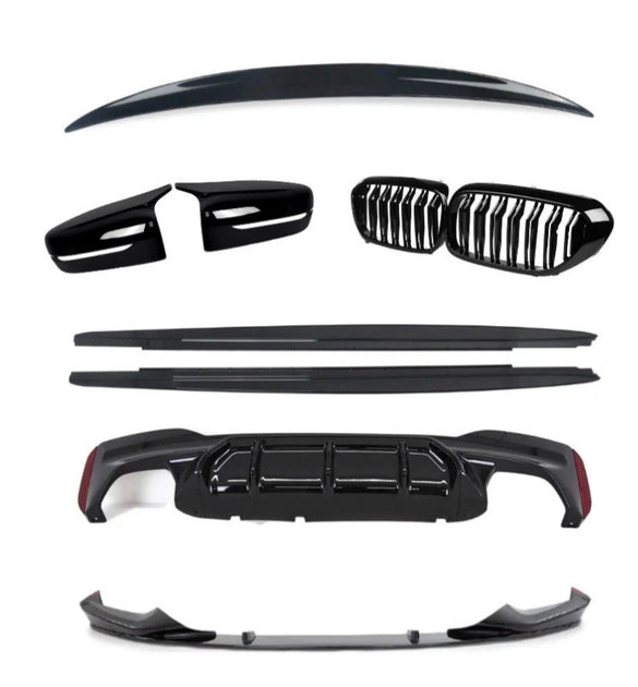 M PERFORMANCE BODYKIT BODY KIT FOR BMW 5 SERIES G30 PRE LCI SPLITTER M ...