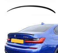 Load image into Gallery viewer, M PERFORMANCE STYLE GLOSS BLACK BOOT SPOILER LIP FOR BMW 3 SERIES G20 2018+
