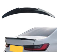 Load image into Gallery viewer, M PERFORMANCE STYLE GLOSS BLACK REAR SPOILER LIP FOR BMW 3 SERIES G20 2018+
