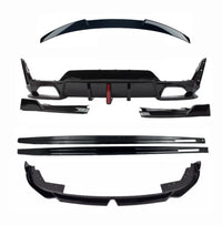 Load image into Gallery viewer, M SPORT STYLE FULL V STYLE BODY KIT GLOSS BLACK FOR BMW 3 SERIES G20 LCI 23-26
