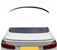 Load image into Gallery viewer, REAR BOOT SPOILER LIP GLOSS BLACK FOR BMW 3 SERIES F30 F80 M3 SALOON SLIM
