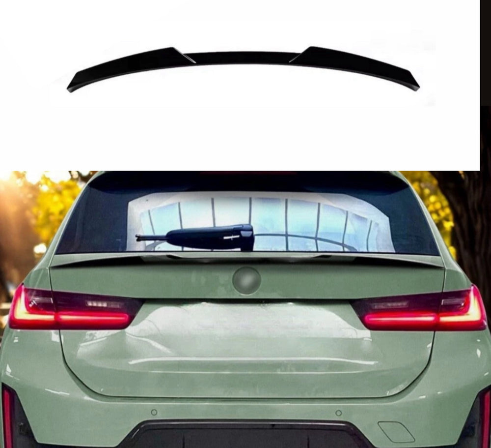 REAR MID SPOILER WING FOR BMW 3 SERIES G21 ESTATE TOURING GLOSS BLACK 2019+
