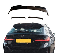 Load image into Gallery viewer, REAR ROOF SPOILER G21 WING LIP FOR BMW 3 SERIES ESTATE TOURING GLOSS BLACK ED2

