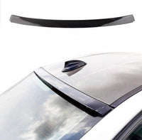Load image into Gallery viewer, REAR ROOF SPOILER GLOSS BLACK WINDOW WING LIP FOR BMW 3 SERIES F30 ABS
