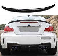 Load image into Gallery viewer, REAR TRUNK BOOT E82 SPOILER MP STYLE FOR BMW 1 SERIES GLOSS BLACK
