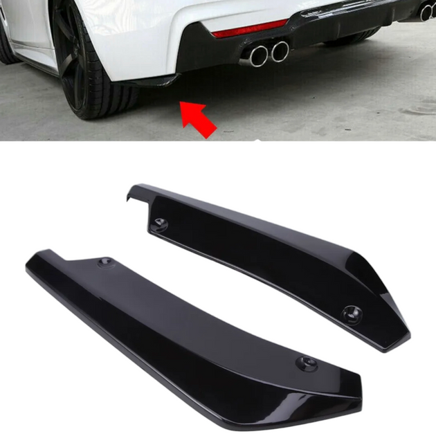 Rear Bumper Splitter Canards - Fits BMW F32 F33 F36 4 Series | STM STYLING