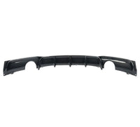 Load image into Gallery viewer, Rear Diffuser - Dual Exit - Fits BMW F30 F31 3 Series - Carbon Look
