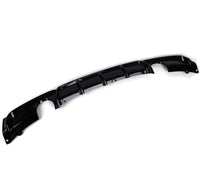 Load image into Gallery viewer, Rear Diffuser - Dual Exit - Fits BMW F30 F31 3 Series - Gloss Black
