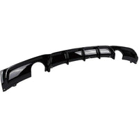 Load image into Gallery viewer, Rear Diffuser - Dual Exit - Fits BMW F30 F31 3 Series - M Sport - Matte Black
