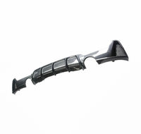 Load image into Gallery viewer, Rear Diffuser - Dual Exit - Fits BMW F32 F33 F36 - 4 Series - M Performance - Carbon Look
