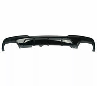 Load image into Gallery viewer, Rear Diffuser - Quad Exit - Fits BMW F10 - 5 Series - Gloss Black
