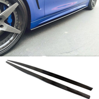 Load image into Gallery viewer, Side Extensions Blades - M Performance - Fits BMW F32 F33 F36 4 Series - Matte Black
