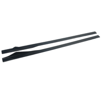 Load image into Gallery viewer, Side Extensions Blades - Sports Performance - Fits BMW F30 31 2Series F87  F22 F23 M2 - Gloss Black
