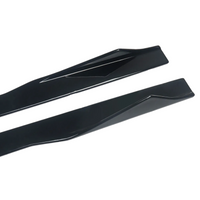 Load image into Gallery viewer, Side Extensions Blades - Sports Performance - Fits BMW F30 31 2Series F87  F22 F23 M2 - Gloss Black
