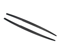 Load image into Gallery viewer, Side Skirt Extension Blades - Fits BMW F30 3 Series - Matte Black
