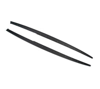 Load image into Gallery viewer, Side Skirt Extension Blades - Fits BMW F30 3 Series - Matte Black
