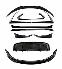Load image into Gallery viewer, TESLA MODEL Y GLOSS BLACK AERO KIT SPLITTER SPOILER SKIRTS LED DIFFUSER 2018-23
