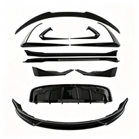 Load image into Gallery viewer, TESLA MODEL Y PRE GLOSS BLACK AERO KIT SPLITTER SPOILER SKIRTS LED DIFFUSER 2018-23
