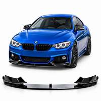 Load image into Gallery viewer, bmw-4-series-f32-f33-f36-gloss-black-splitter
