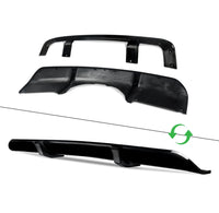 Load image into Gallery viewer, BMW F15 X5 Gloss Black Kit Splitter Diffuser Side Extensions Roof Spoiler Rear Diffuser MP Style - STM SPORT
