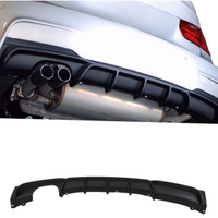 Load image into Gallery viewer, rear bumper diffuser twin exhaust BMW 3 Series F30 F31 ABS
