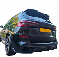 Load image into Gallery viewer, BMW X5 G05 Roof Spoiler Gloss Black Rear Window Wing M Performance 2019+ STM
