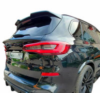 Load image into Gallery viewer, BMW X5 G05 Roof Spoiler Gloss Black Rear Window Wing M Performance 2019+ STM

