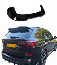 Load image into Gallery viewer, BMW X5 G05 Roof Spoiler Gloss Black Rear Window Wing M Performance 2019+ STM
