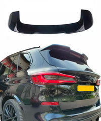 Load image into Gallery viewer, BMW X5 G05 Roof Spoiler Gloss Black Rear Window Wing M Performance 2019+ STM
