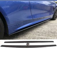 Load image into Gallery viewer, BMW 4 Series F32 MerformanceF33 F36 Side skirt extensions gloss black - STM SPORT
