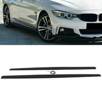 Load image into Gallery viewer, bmw 4 series f32 kit performance style matte body splitter diffuser side lip
