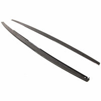 Load image into Gallery viewer, bmw f30 kit 3 series front lip spoiler splitter diffuser side carbon quad exit
